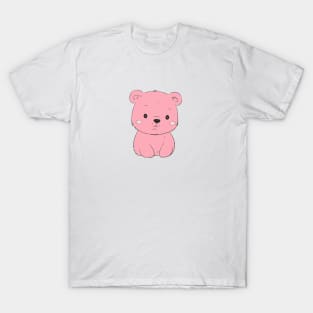 Сute teddy bear, pink T-Shirt